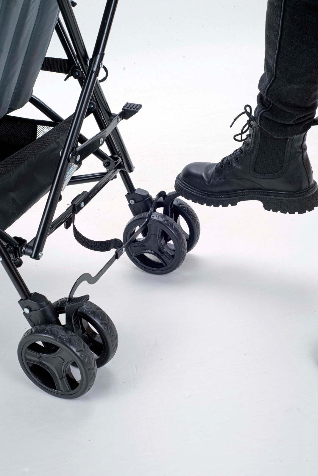 Formula One PowerGlyde Plus Lightweight Travel Umbrella Stroller Grey/Blue Age- 6 Months & Above (Holds upto 23 Kg)