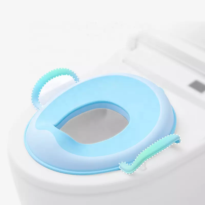 Pibi Baby Potty Training Cushioned Toilet Seat with Handles Age- 12 months to 6 Years