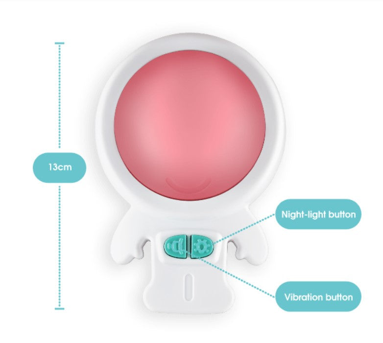 Rockit Zed Award-Winning Vibration Sleep Soother and Night Light White White Age- Newborn & Above