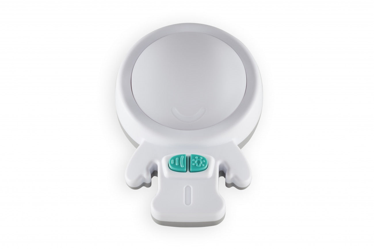 Rockit Zed Award-Winning Vibration Sleep Soother and Night Light White White Age- Newborn & Above