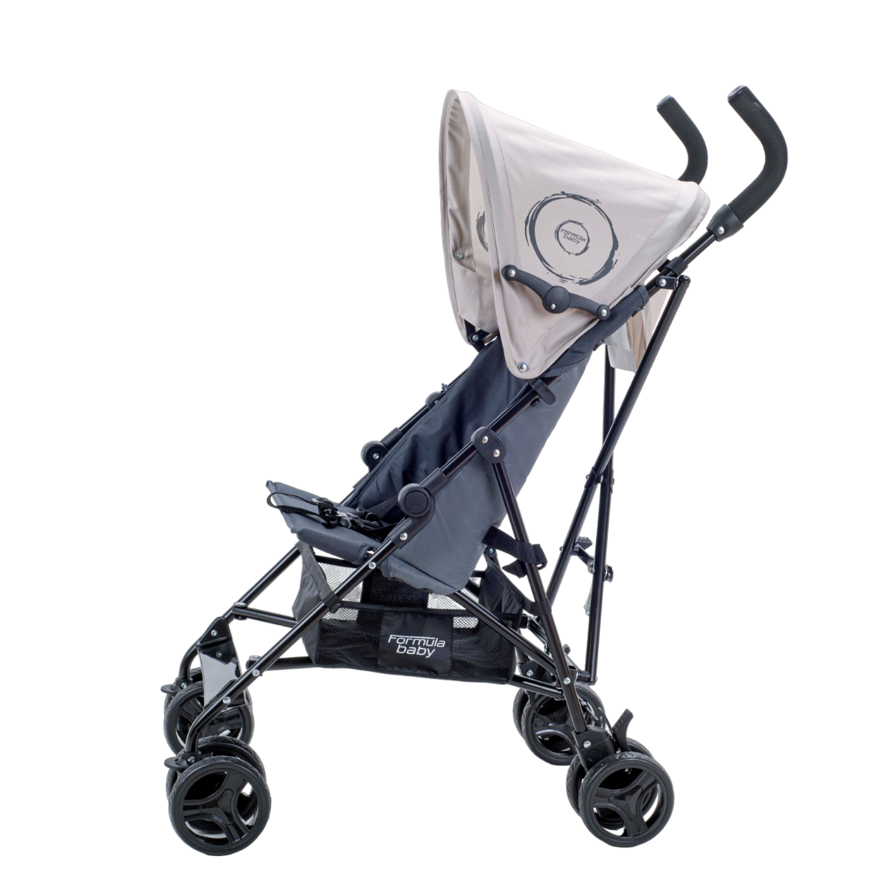 Formula One PowerGlyde Plus Lightweight Travel Umbrella Stroller Grey/Blue Age- 6 Months & Above (Holds upto 23 Kg)