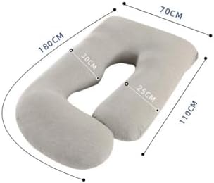 Pibi 60-Inch U-shaped Nursing Pregnancy Pillow for Momz