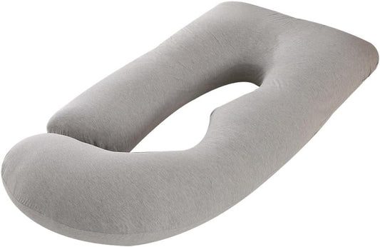 Pibi 60-Inch U-shaped Nursing Pregnancy Pillow for Momz