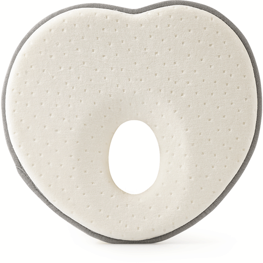 Pibi Baby Pillow with Memory Foam White Age- Newborn & Above