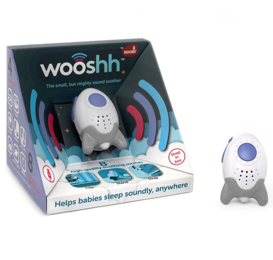 Rockit Wooshh Baby Small Sound Soother White Age- Newborn & Above