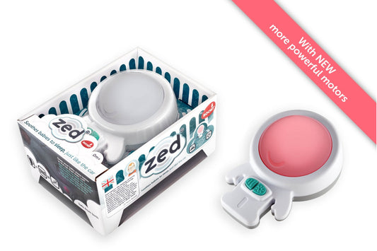 Rockit Zed Award-Winning Vibration Sleep Soother and Night Light White White Age- Newborn & Above